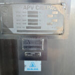 2,000 GALLON STAINLESS STEEL DOME TOP, DISH BOTTOM, PRESSURE WALL PROCESSOR