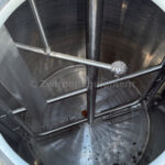 2,000 GALLON STAINLESS STEEL DOME TOP, DISH BOTTOM, PRESSURE WALL PROCESSOR