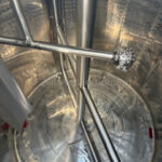 2,000 GALLON STAINLESS STEEL DOME TOP, DISH BOTTOM, PRESSURE WALL PROCESSOR
