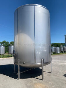 7,000 GALLON STAINLESS STEEL SINGLE SHELL STORAGE TANK