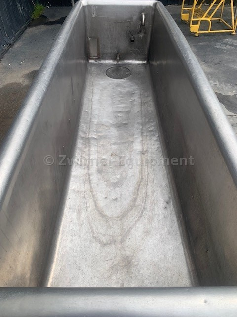 Cop Tank 6' STAINLESS STEEL COP TANK - Zwirner Equipment Company