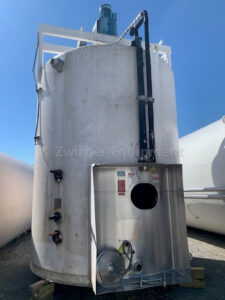 6,5000 GALLON REFRIGERATED VERTICAL SILO TYPE STORAGE TANK