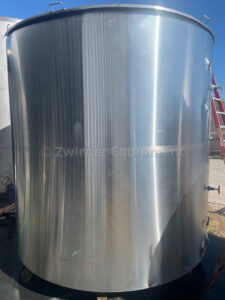 2,000 GALLON 316 STAINLESS STEEL JACKETED TANK