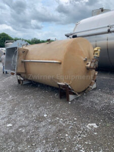 2,000 GALLON STAINLESS STEEL REFRIGERATED, VERTICAL SILO TYPE STORAGE TANK