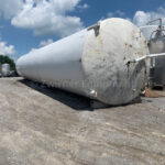 50,000 GALLON JACKETED VERTICAL SILO TYPE STORAGE TANK