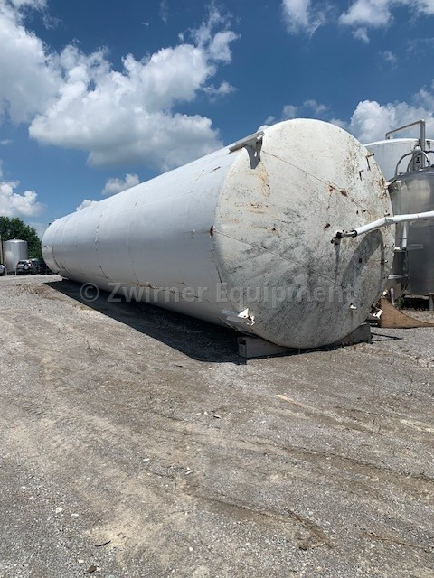 50,000 GALLON JACKETED VERTICAL SILO TYPE STORAGE TANK