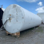 16,000 GALLON JACKETED VERTICAL SILO TYPE STORAGE TANK
