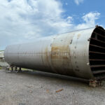 30,000 GALLON ALL STAINLESS STEEL JACKETED VERTICAL SILO TYPE STORAGE TANK