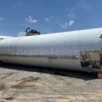 15,000 GALLON, STAINLESS STEEL JACKETED VERTICAL SILO TYPE STORAGE TANK