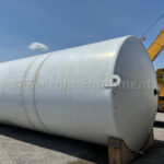 15,000 GALLON, STAINLESS STEEL JACKETED VERTICAL SILO TYPE STORAGE TANK