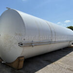 15,000 GALLON, STAINLESS STEEL JACKETED VERTICAL SILO TYPE STORAGE TANK