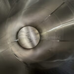 15,000 GALLON, STAINLESS STEEL JACKETED VERTICAL SILO TYPE STORAGE TANK