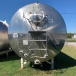 6,000 GALLON INSULATED HORIZONTAL CYLINDRICAL PRESSURE TANK
