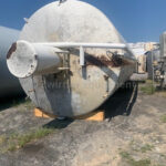 25,000 GALLON JACKETED VERTICAL SILO TYPE STORAGE TANK