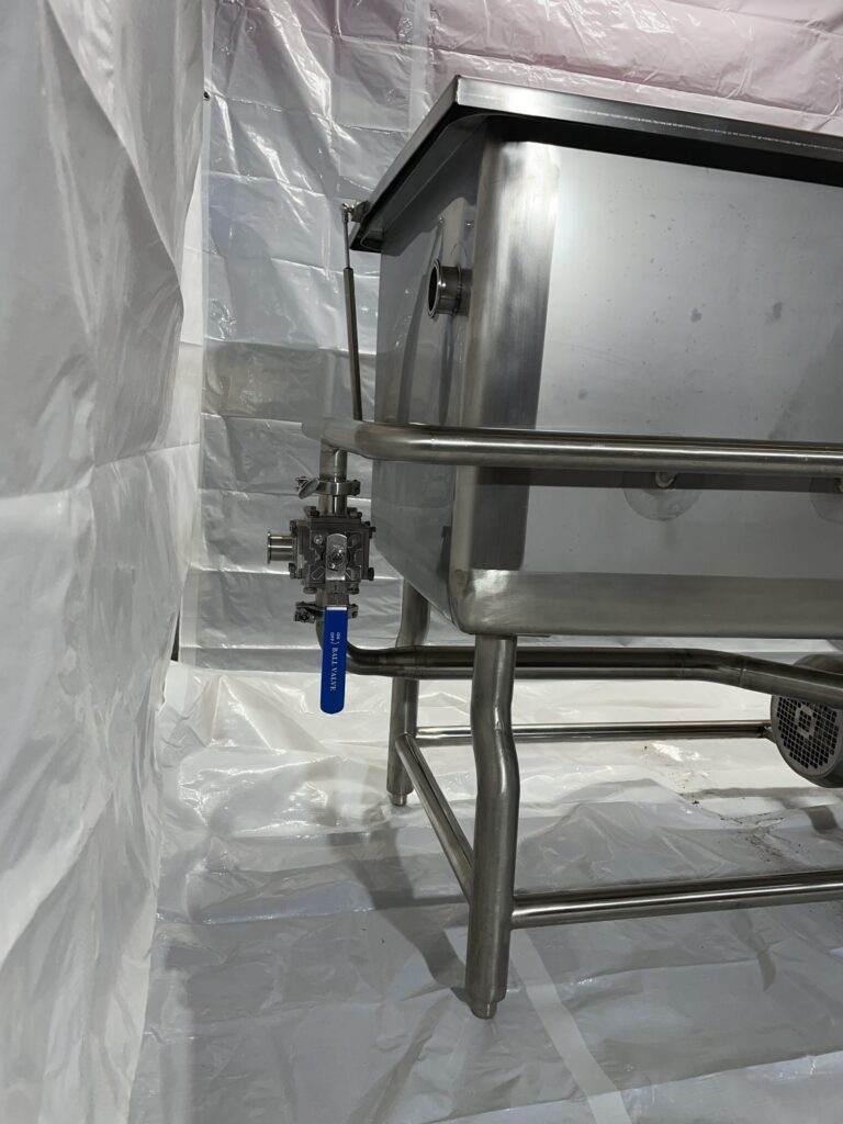 COP tank ball valve and stainless steel frame